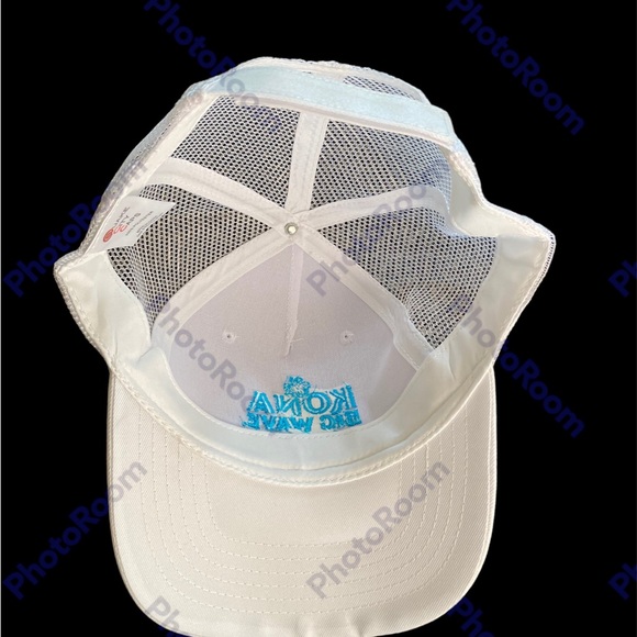 New- Kona Big Wave White, Adjustable Hat - Picture 3 of 4